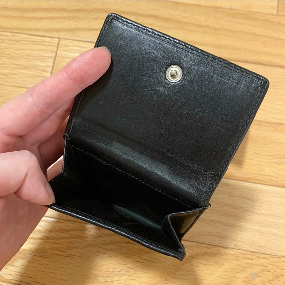 Patrick Cox black monogram wallet - Picture 6 of 11